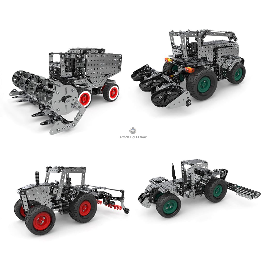 DIY Metal Farm Equipment Hand-built Model Assembly Building Kit DIY Metal Farm Equipment Hand-built Model Assembly Building Kit