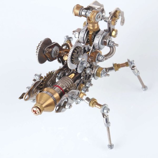 3D Metal Puzzle: DIY Metal Mechanical Praying Mantis Insect Model Kit