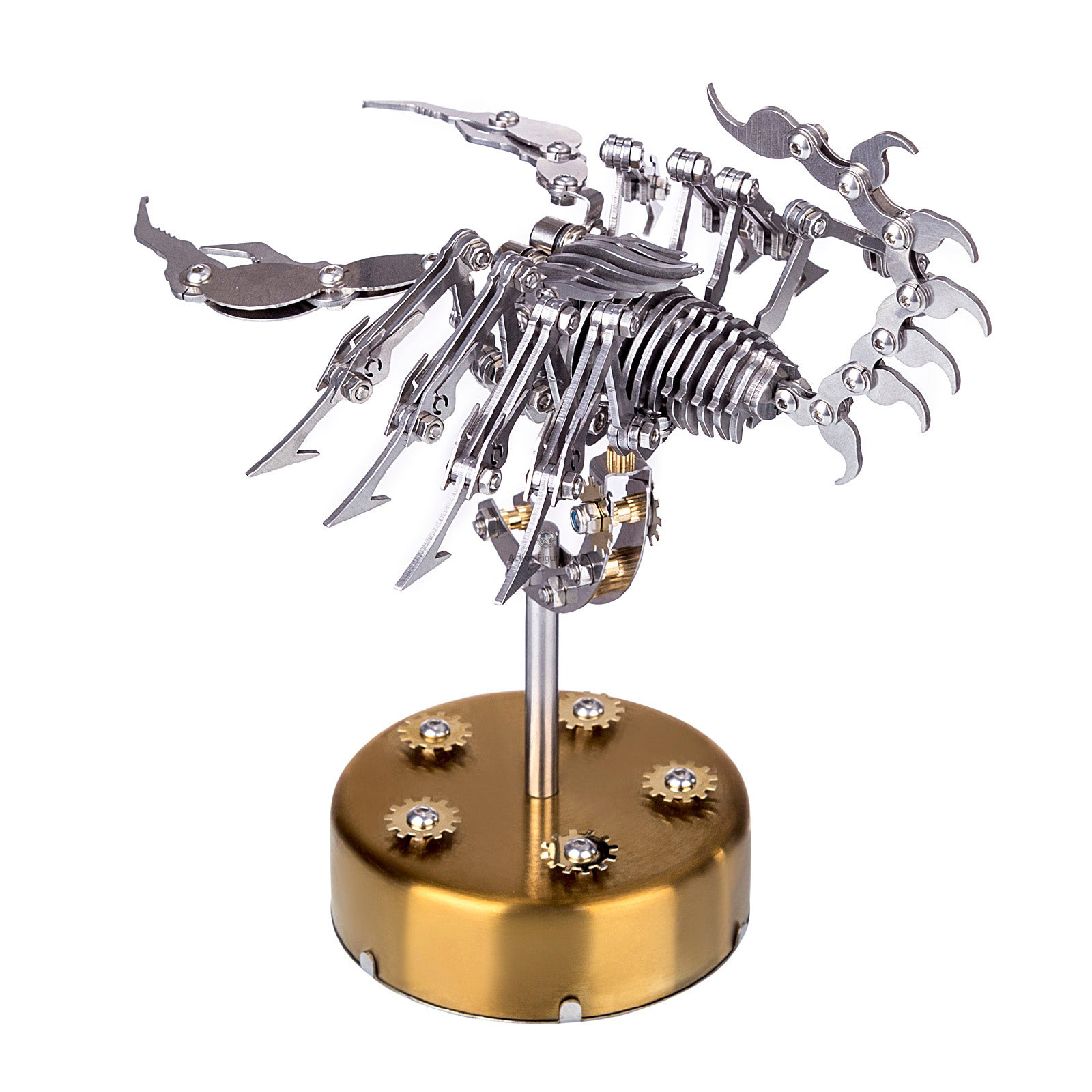 DIY Metal 3D Scorpion Figure 274Pcs Puzzle Model Building Kit for Adults and Kids, with Light DIY Metal 3D Scorpion Figure 274Pcs Puzzle Model Building Kit for Adults and Kids, with Light