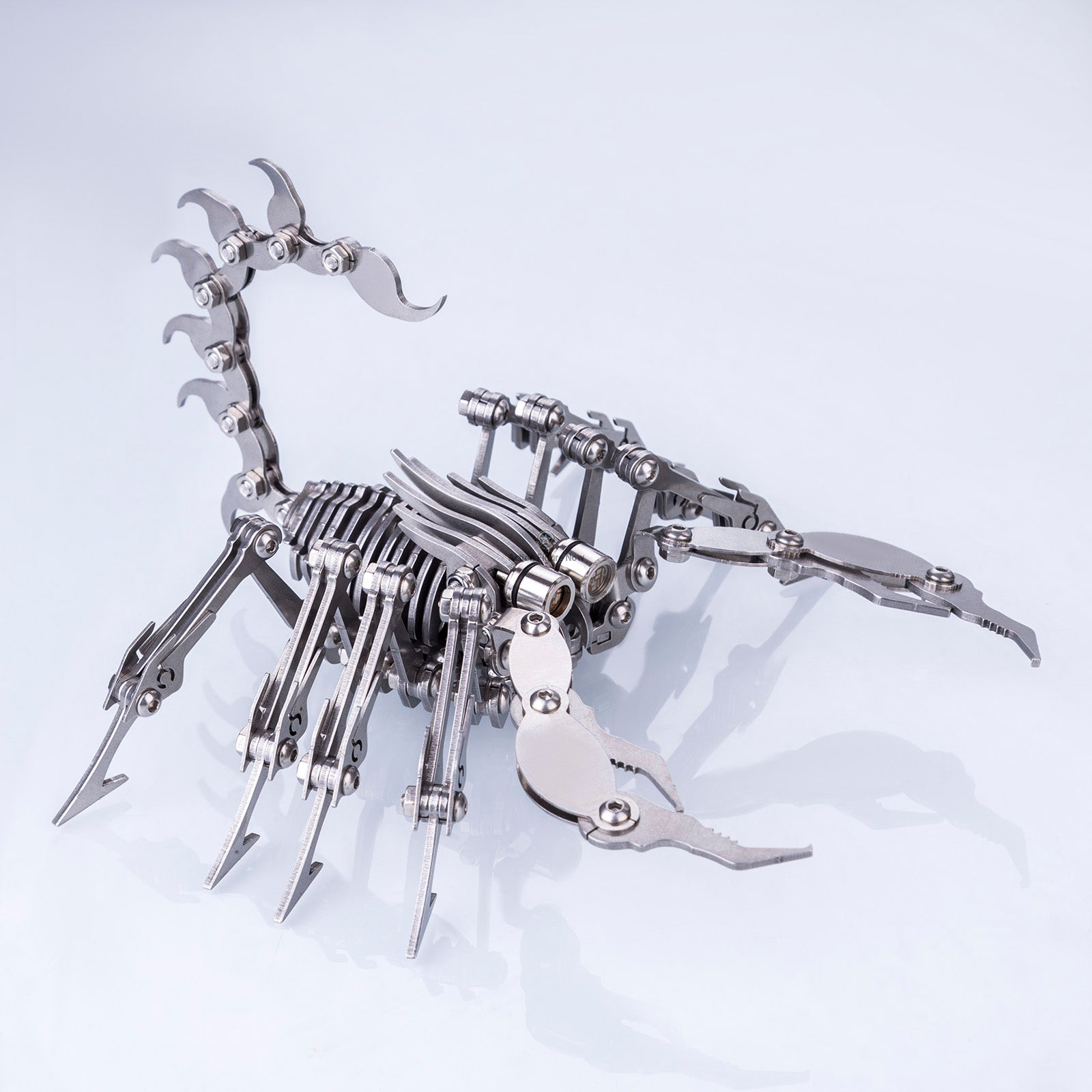 DIY Metal 3D Scorpion Figure 274Pcs Puzzle Model Building Kit for Adults and Kids, with Light DIY Metal 3D Scorpion Figure 274Pcs Puzzle Model Building Kit for Adults and Kids, with Light