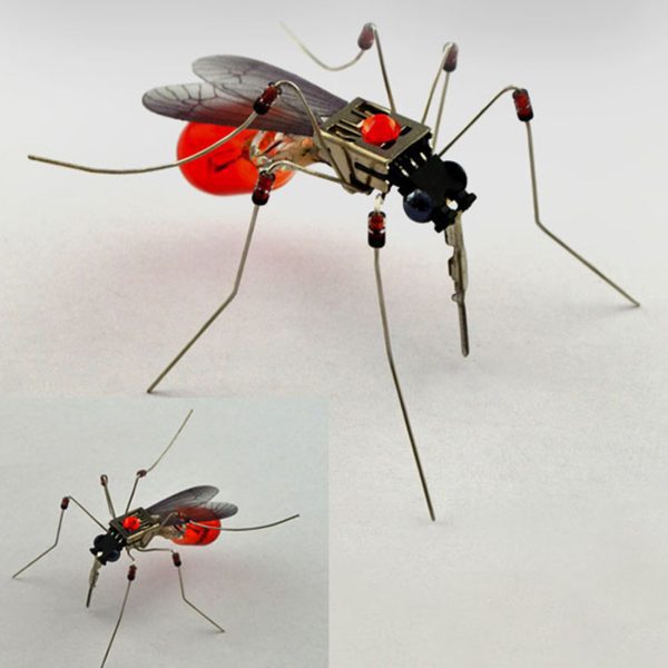 DIY Mini Sound-Controlled Electronic Mosquito Night Light in Random Color