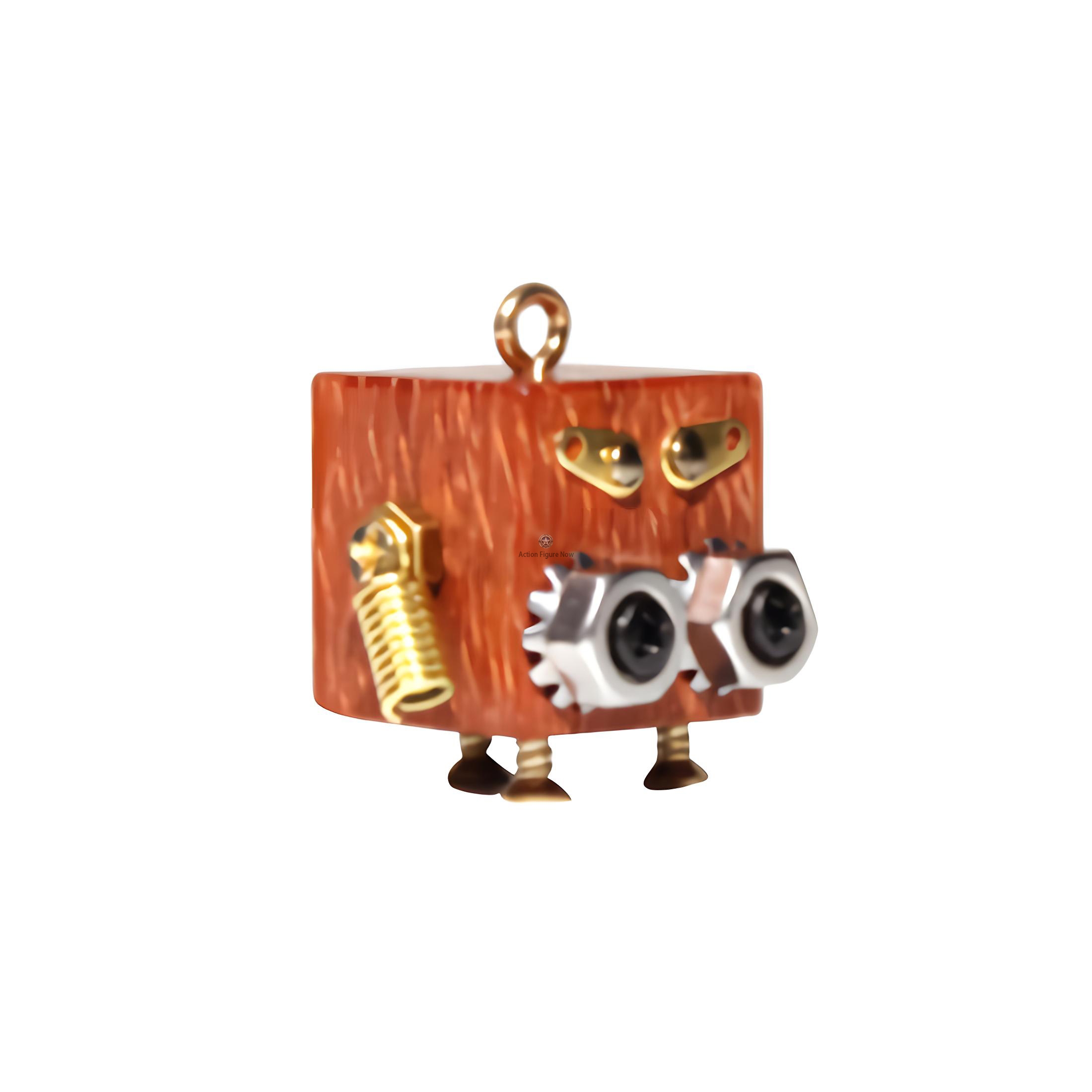 DIY Unisex Adjustable Necklace Creative Steampunk Metal Wooden Robot Handcrafted Pendant DIY Unisex Adjustable Necklace Creative Steampunk Metal Wooden Robot Handcrafted Pendant