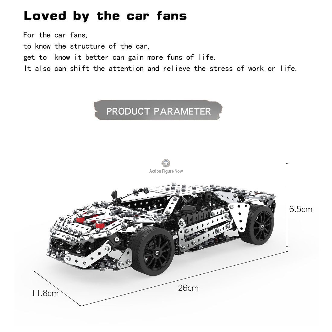 Build Your Own Sports Car Puzzle Model: Immerse Yourself in the World of High-Performance Cars with Our 867-Piece 3D Metal Screw Kit Build Your Own Sports Car Puzzle Model: Immerse Yourself in the World of High-Performance Cars with Our 867-Piece 3D Metal Screw Kit