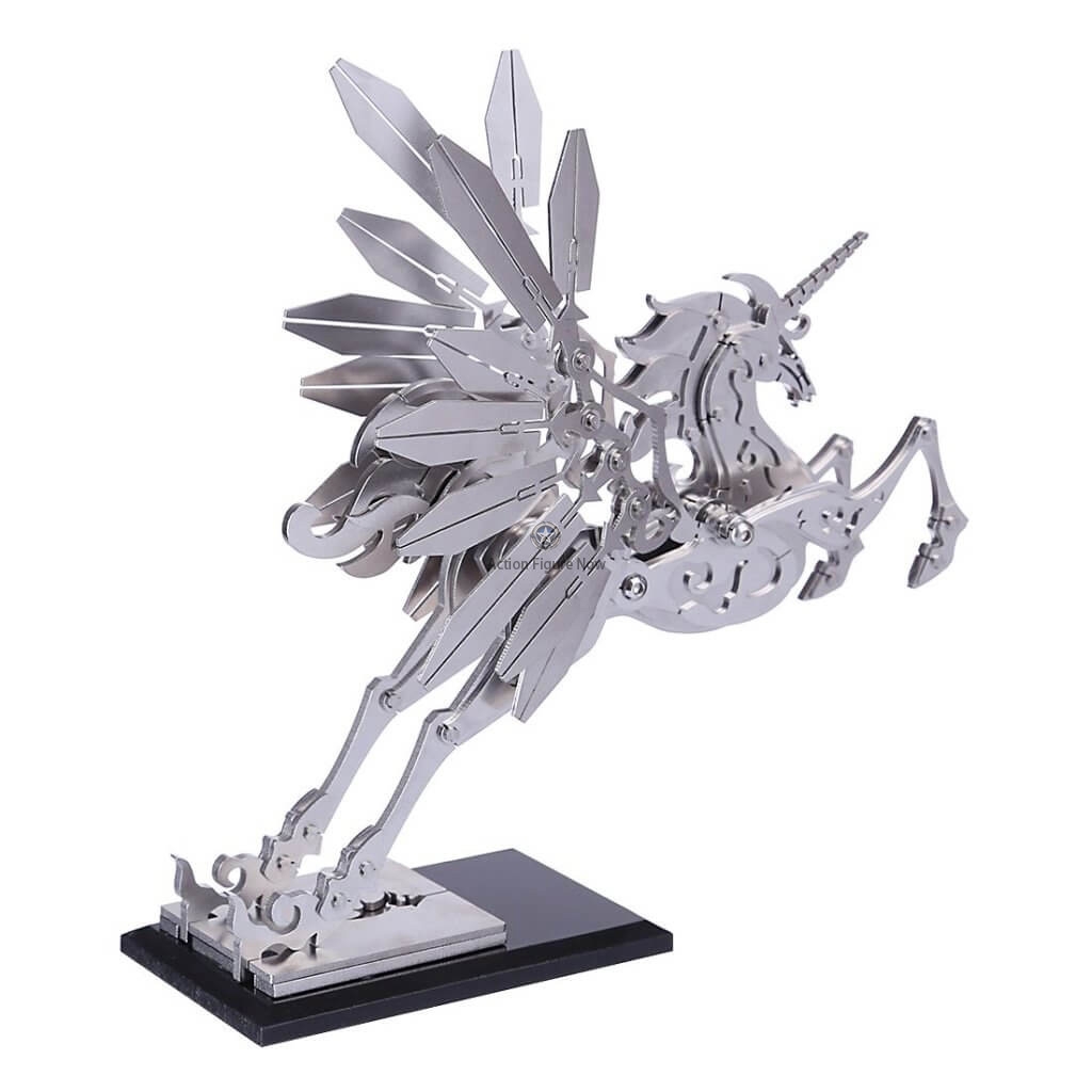 3D Stainless Steel Metal Puzzle Model: Medium Unicorn 3D Stainless Steel Metal Puzzle Model: Medium Unicorn