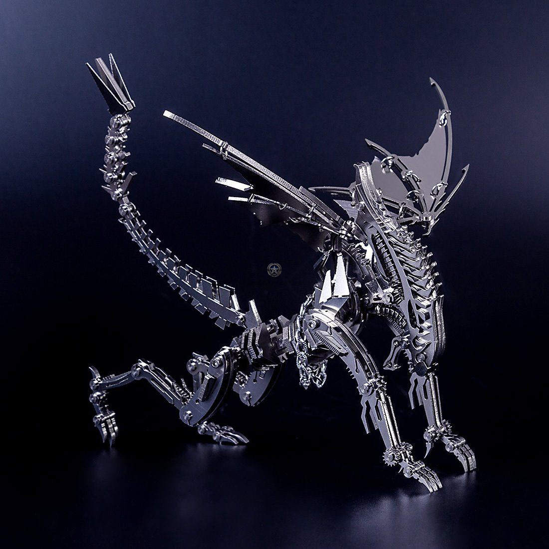 DIY Stainless Steel Metal Alien Puzzle Assembly Model Kit DIY Stainless Steel Metal Alien Puzzle Assembly Model Kit