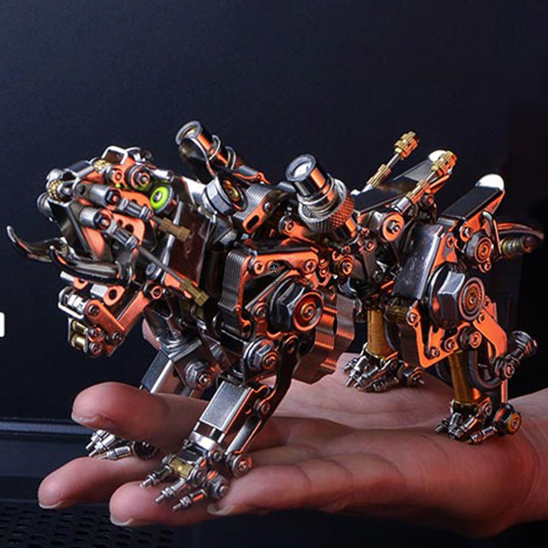 Extinct Smilodon Saber Tooth Tiger 3D Metal Model Kits for Adults Extinct Smilodon Saber Tooth Tiger 3D Metal Model Kits for Adults