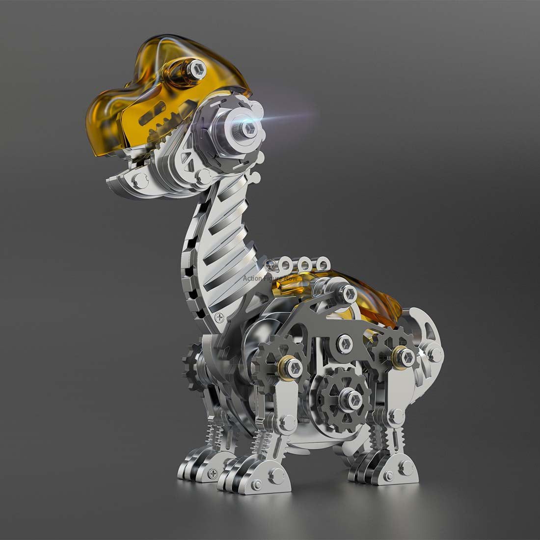 Giraffe-like Dinosaur 3D Metal Puzzle Brachiosaurus Assembly Toys Giraffe-like Dinosaur 3D Metal Puzzle Brachiosaurus Assembly Toys