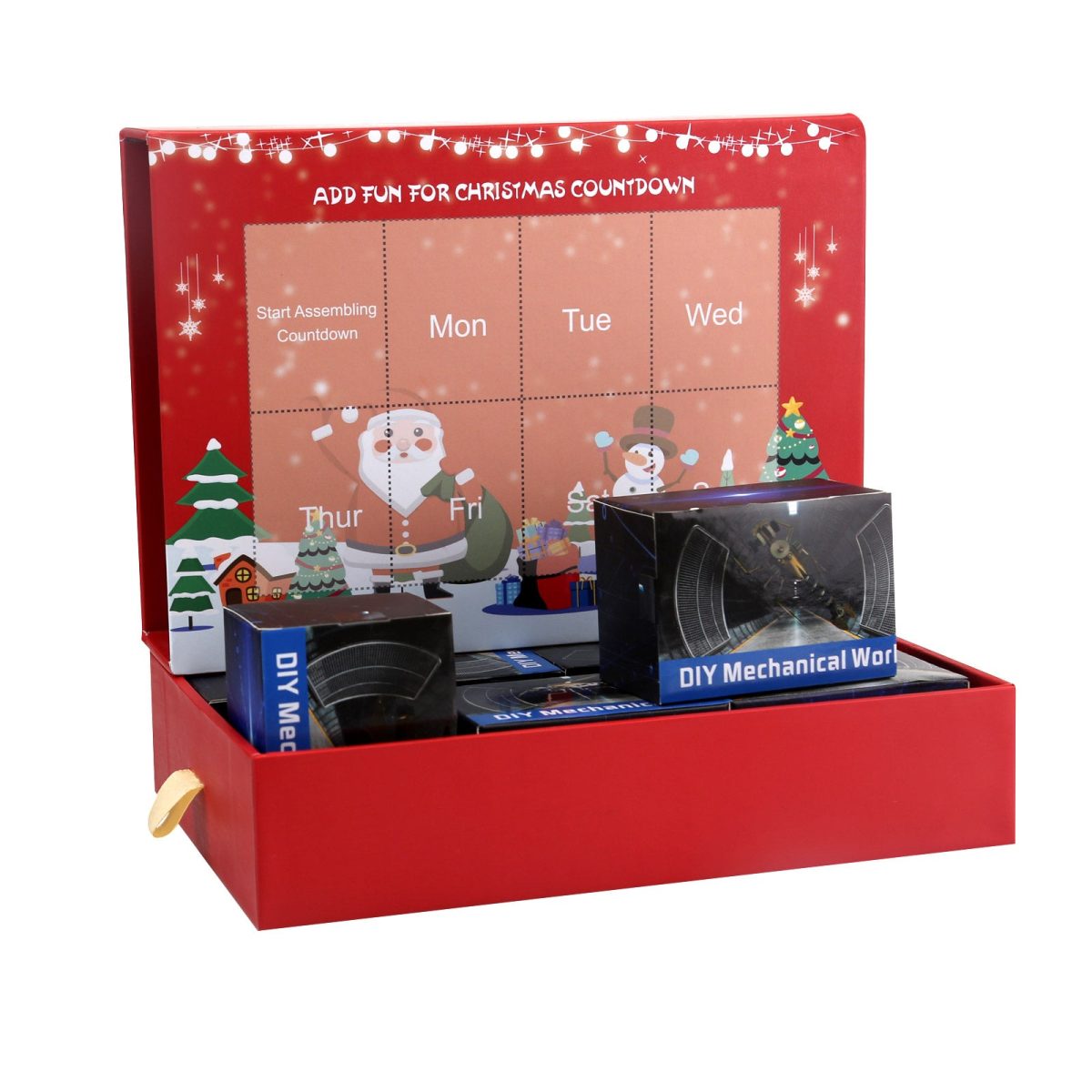 3D Metal Insect Bugs Advent Calendar DIY Kit - Countdown to Christmas