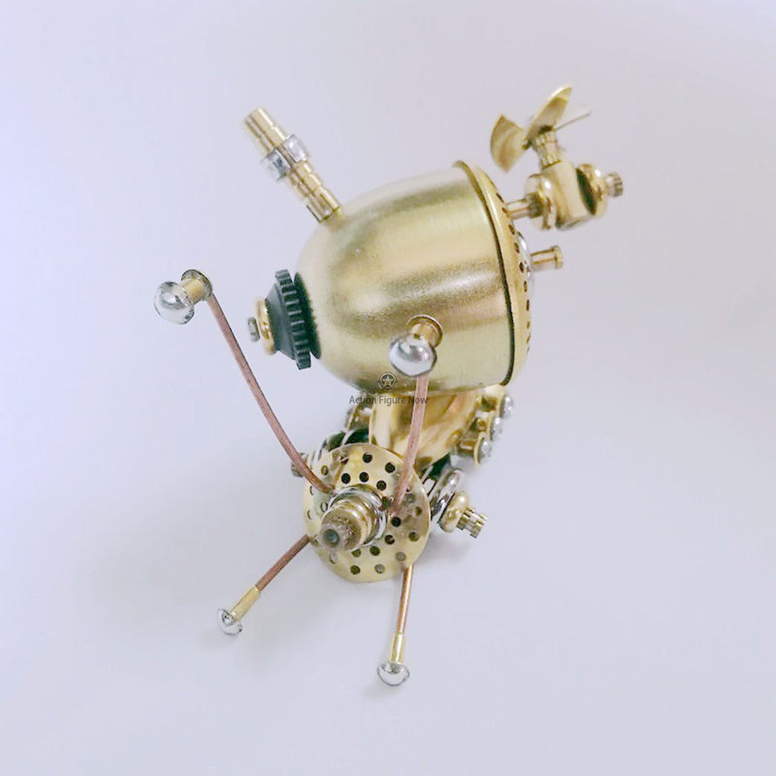 Golden Mechanical Punk Style Metal Insect Snail Puzzle Assembly Kit for Home Decor and Creative Gift Golden Mechanical Punk Style Metal Insect Snail Puzzle Assembly Kit for Home Decor and Creative Gift