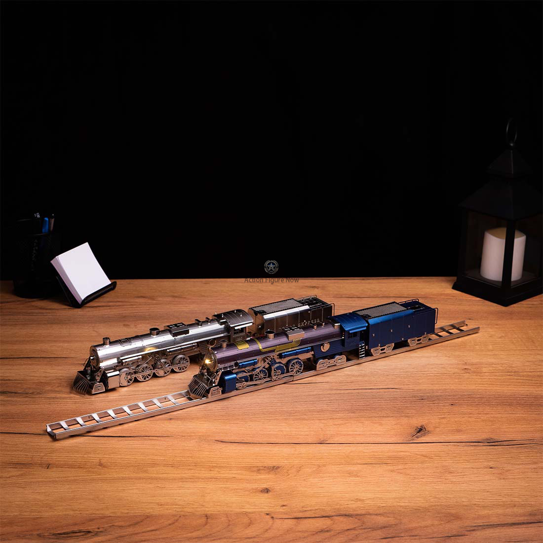 Mechanical Polar Steel Train Ride Model: DIY 3D Metal Puzzle Railway Assembly Kit Mechanical Polar Steel Train Ride Model: DIY 3D Metal Puzzle Railway Assembly Kit
