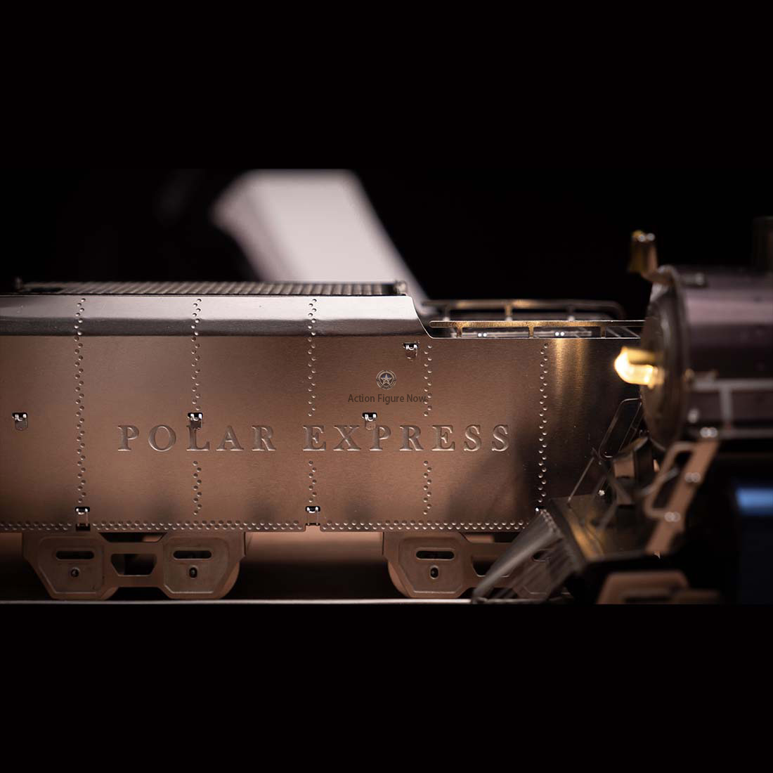 Mechanical Polar Steel Train Ride Model: DIY 3D Metal Puzzle Railway Assembly Kit Mechanical Polar Steel Train Ride Model: DIY 3D Metal Puzzle Railway Assembly Kit