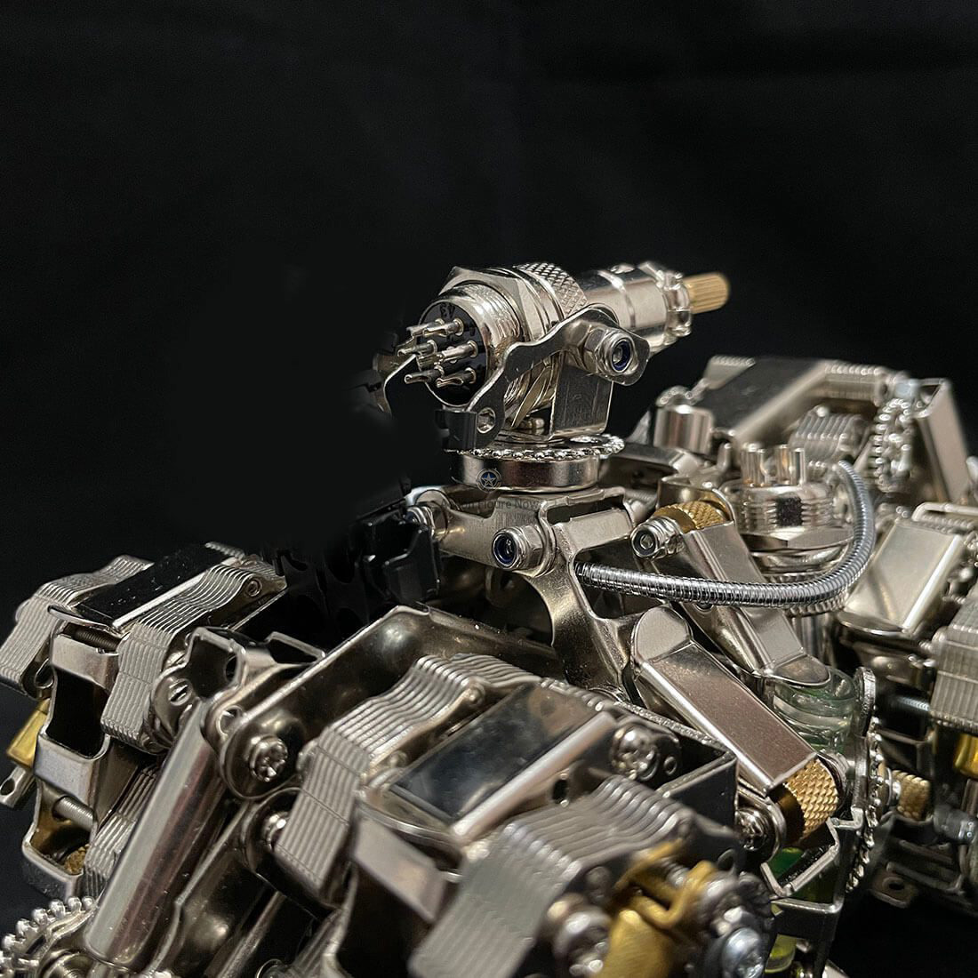 3D Metal Puzzle Animal Assembly Model - Mechanical Rhino (700+ Pieces) 3D Metal Puzzle Animal Assembly Model - Mechanical Rhino (700+ Pieces)