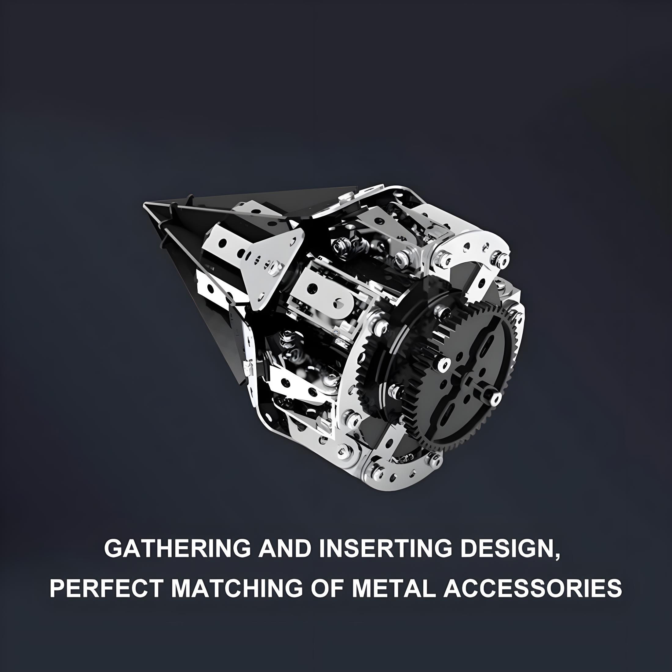 DIY Metal Assembly RC Electric Drill Machine Vehicle Model DIY Metal Assembly RC Electric Drill Machine Vehicle Model