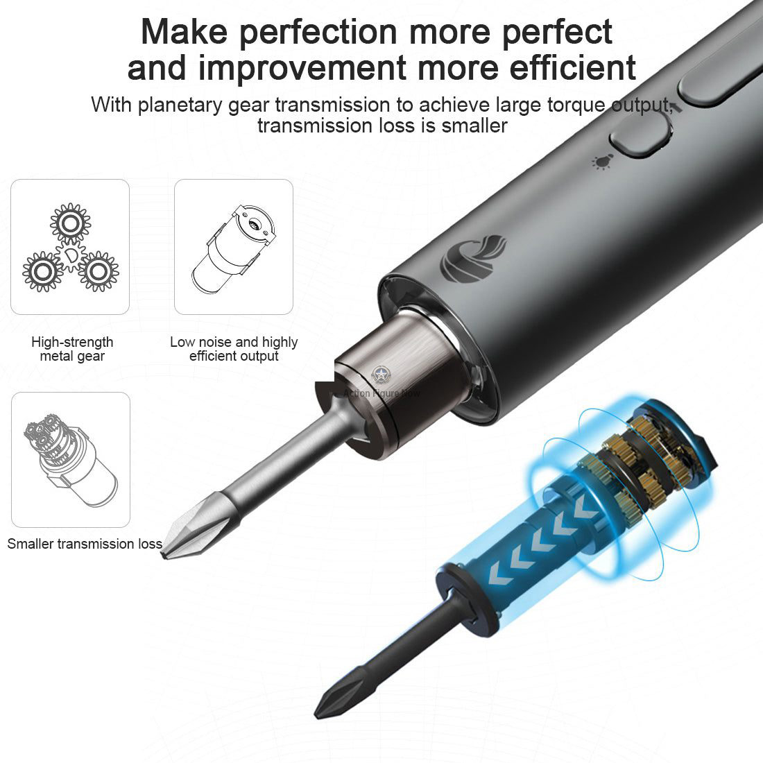 Mini Precision Electric Screwdriver as an Essential Tool Kit for Metal Model Kits Mini Precision Electric Screwdriver as an Essential Tool Kit for Metal Model Kits