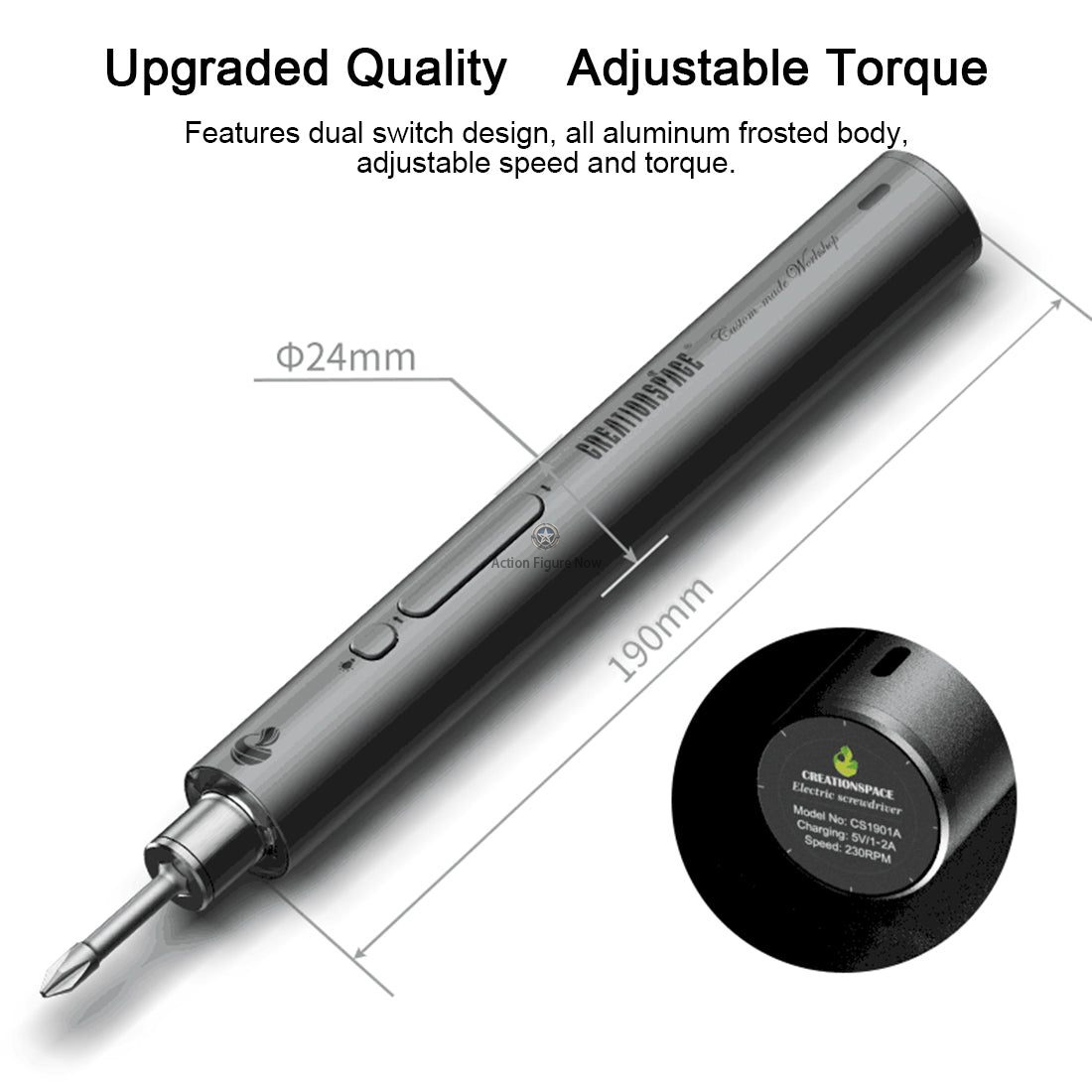 Mini Precision Electric Screwdriver as an Essential Tool Kit for Metal Model Kits Mini Precision Electric Screwdriver as an Essential Tool Kit for Metal Model Kits