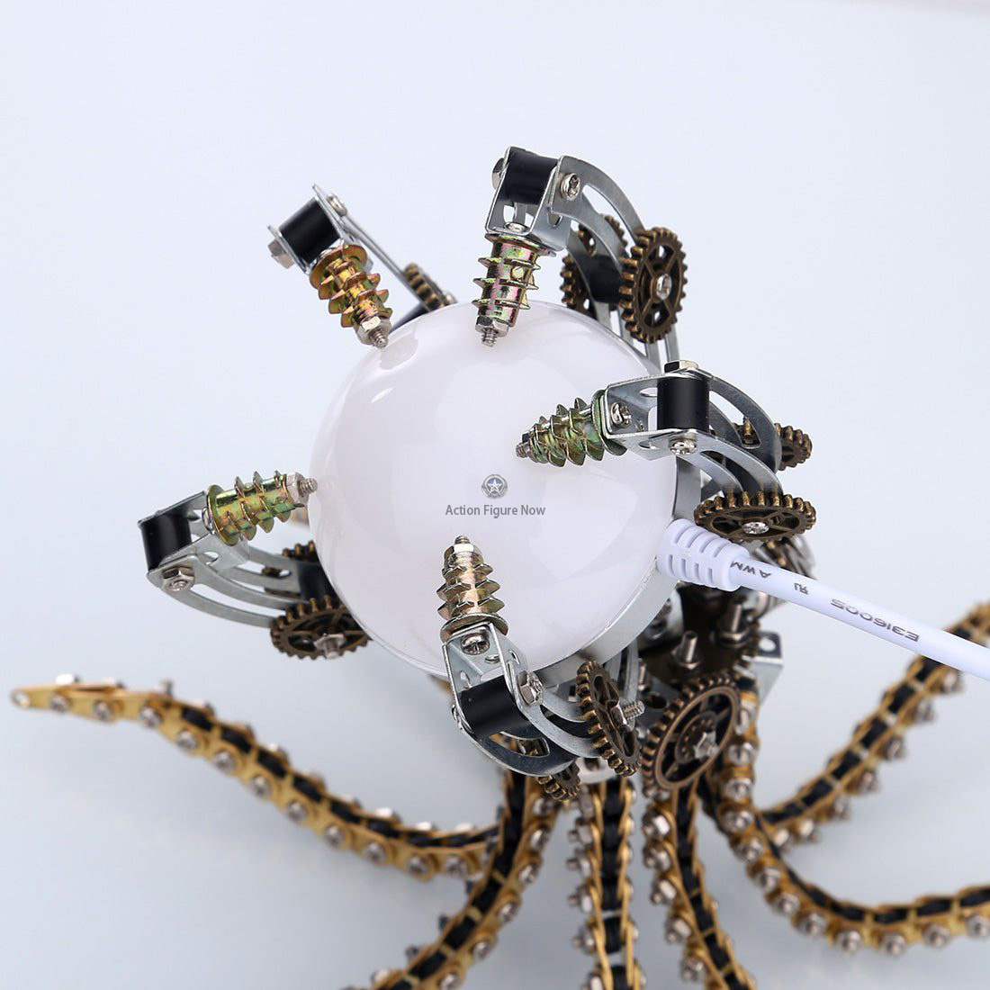 Octopus Lamp Metal Model Kits Steampunk Art DIY Deep Sea Mysterious Hunters Octopus Lamp Metal Model Kits Steampunk Art DIY Deep Sea Mysterious Hunters
