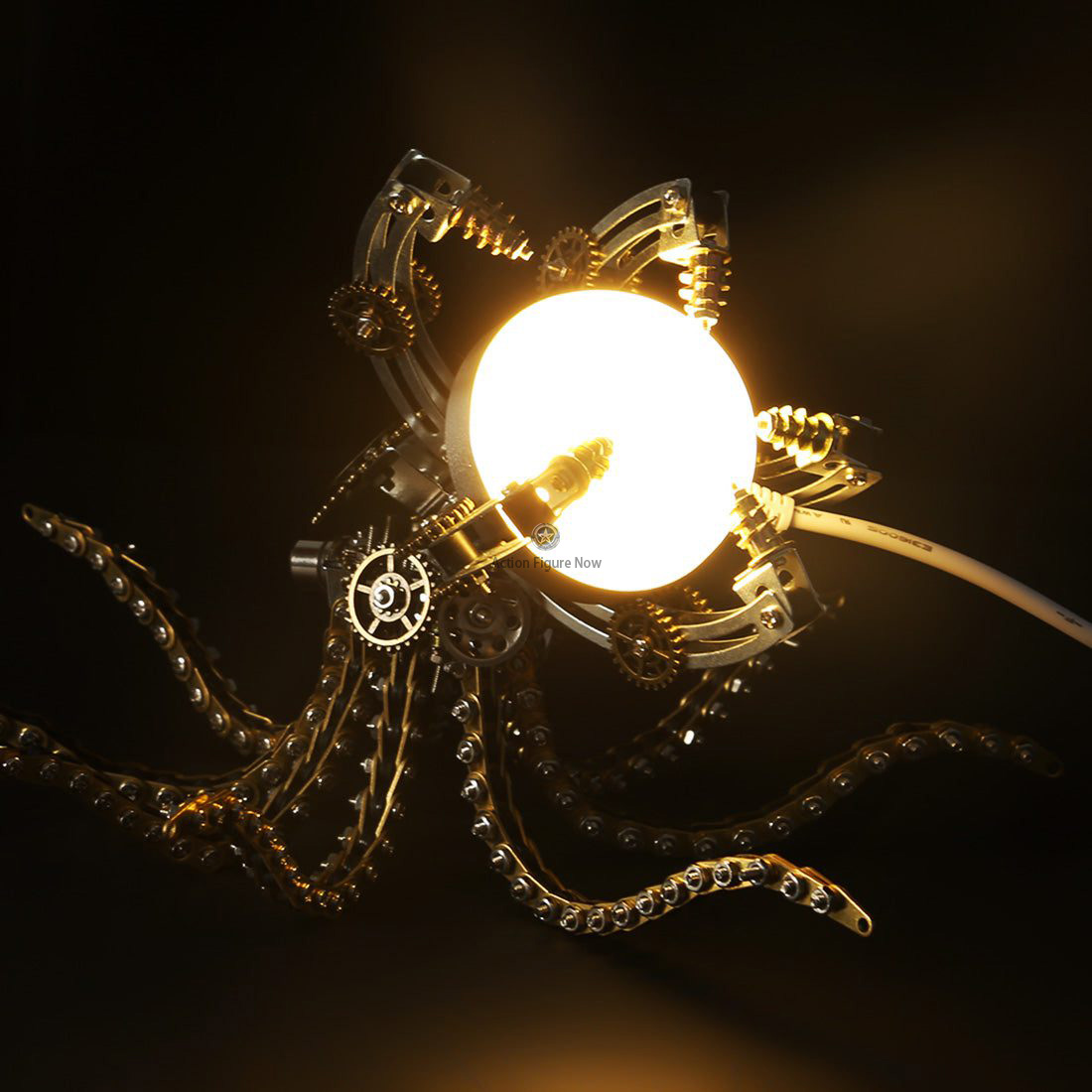 Octopus Lamp Metal Model Kits Steampunk Art DIY Deep Sea Mysterious Hunters Octopus Lamp Metal Model Kits Steampunk Art DIY Deep Sea Mysterious Hunters