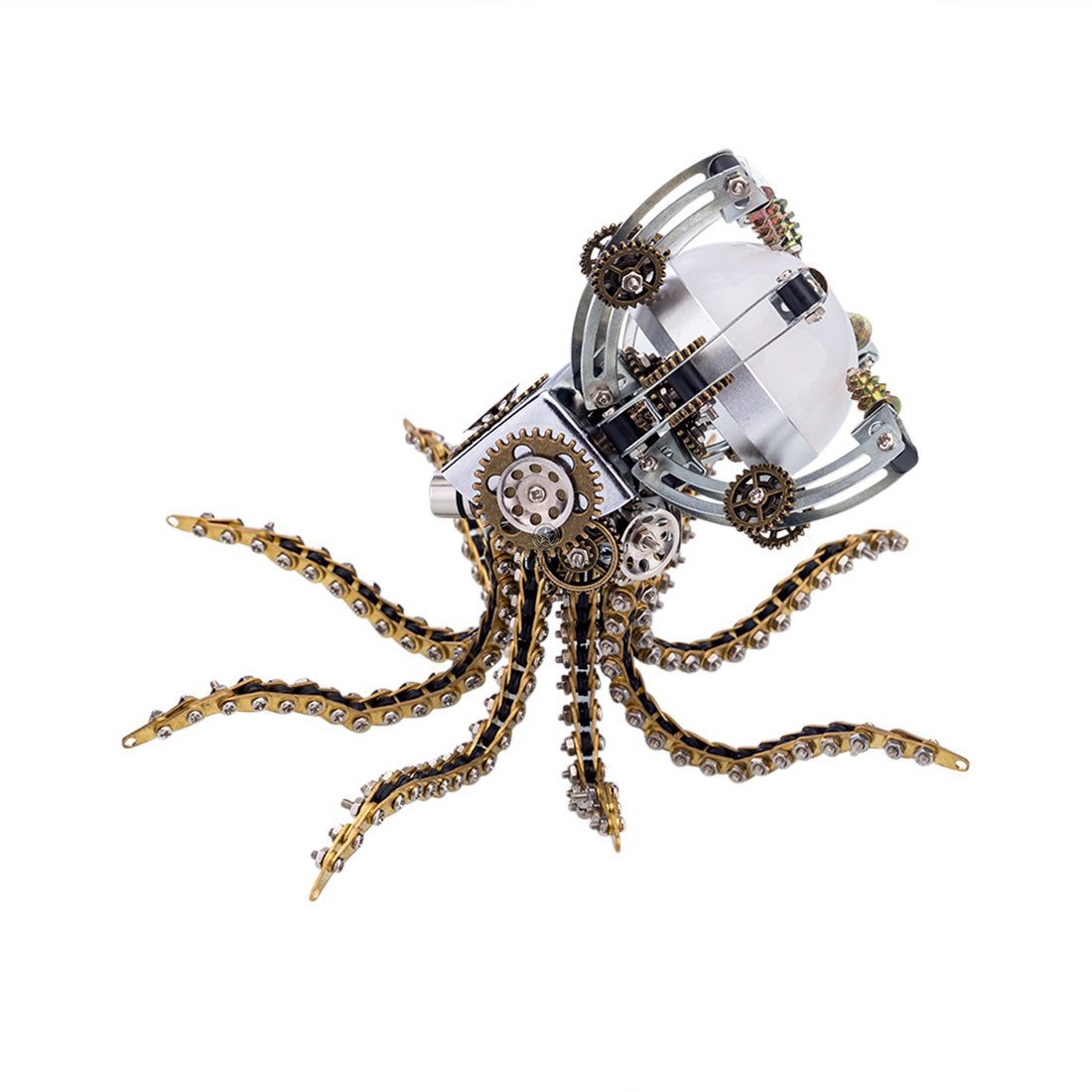 Octopus Lamp Metal Model Kits Steampunk Art DIY Deep Sea Mysterious Hunters Octopus Lamp Metal Model Kits Steampunk Art DIY Deep Sea Mysterious Hunters