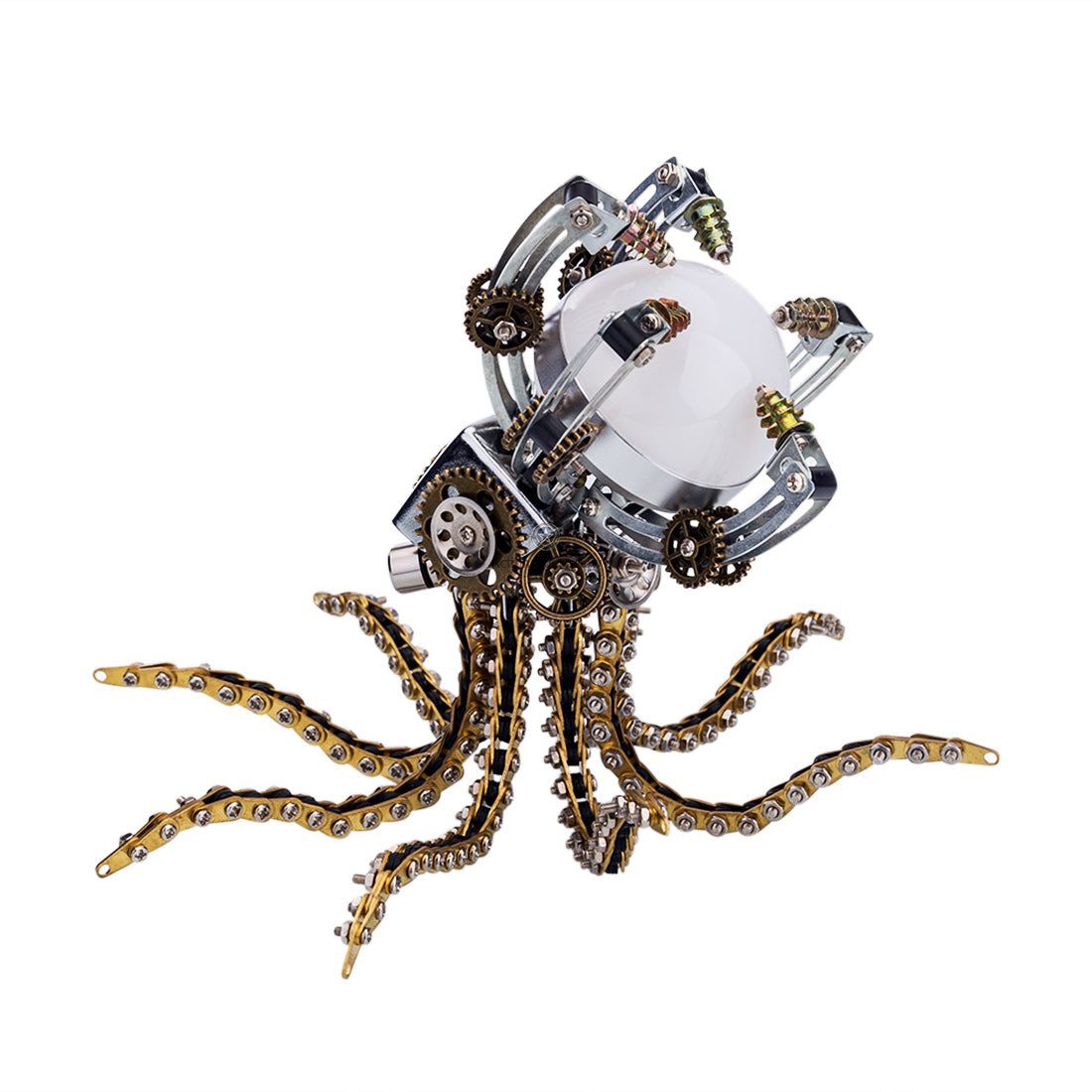 Octopus Lamp Metal Model Kits Steampunk Art DIY Deep Sea Mysterious Hunters Octopus Lamp Metal Model Kits Steampunk Art DIY Deep Sea Mysterious Hunters