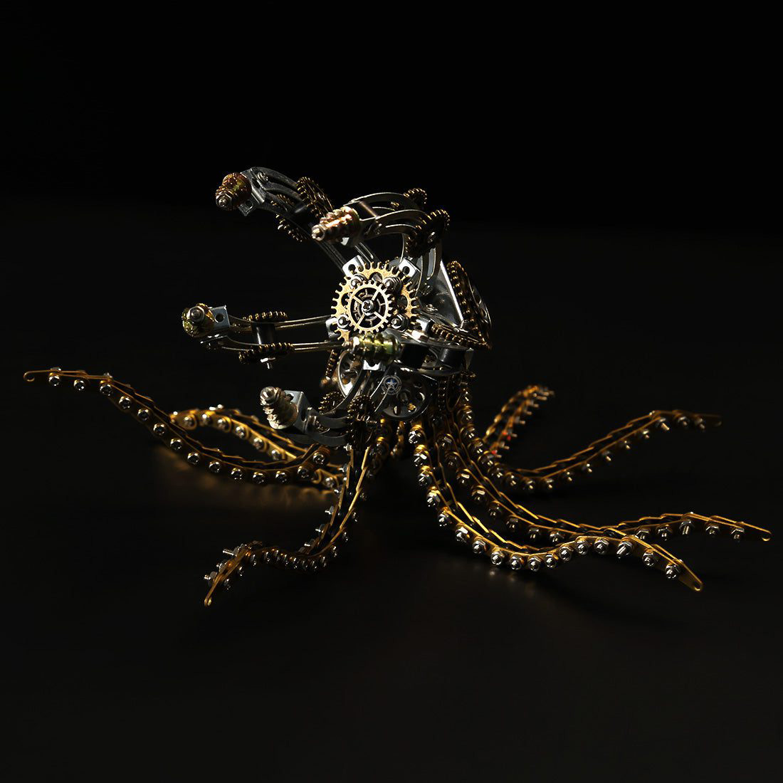 Octopus Lamp Metal Model Kits Steampunk Art DIY Deep Sea Mysterious Hunters Octopus Lamp Metal Model Kits Steampunk Art DIY Deep Sea Mysterious Hunters