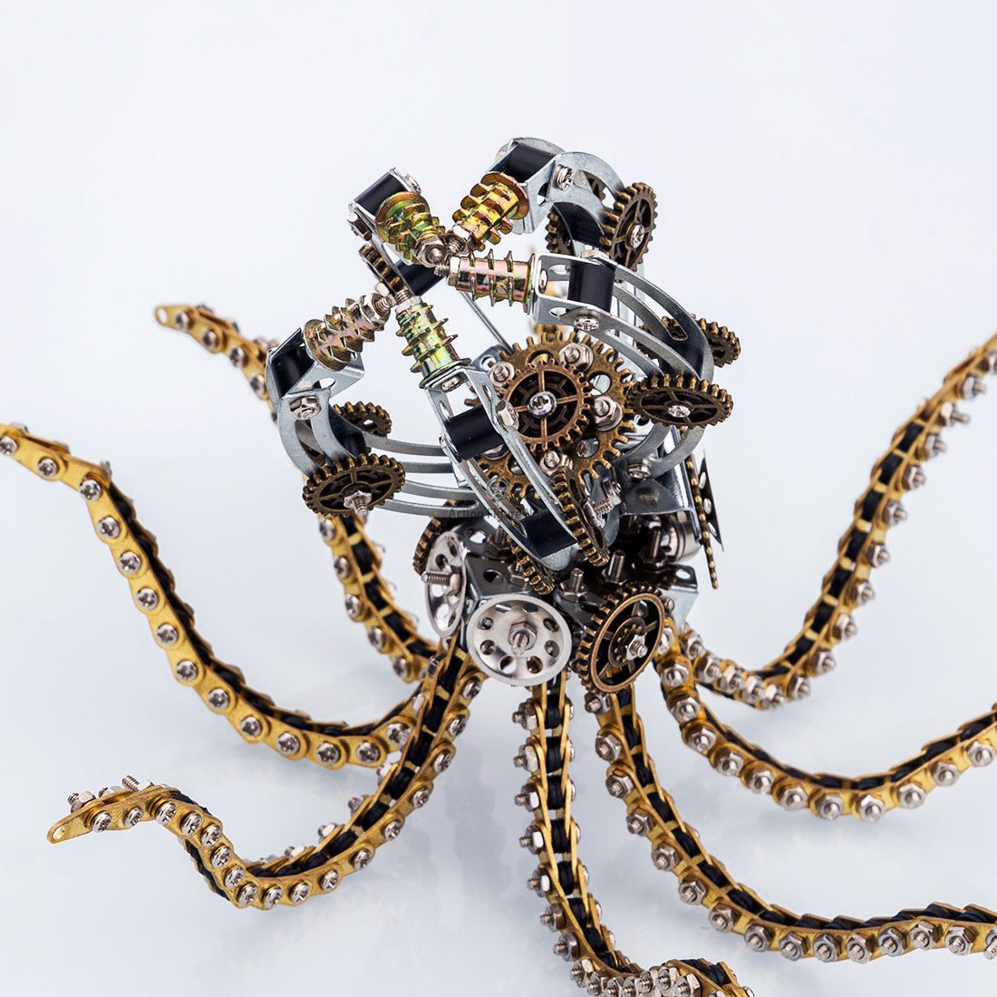 Octopus Lamp Metal Model Kits Steampunk Art DIY Deep Sea Mysterious Hunters Octopus Lamp Metal Model Kits Steampunk Art DIY Deep Sea Mysterious Hunters