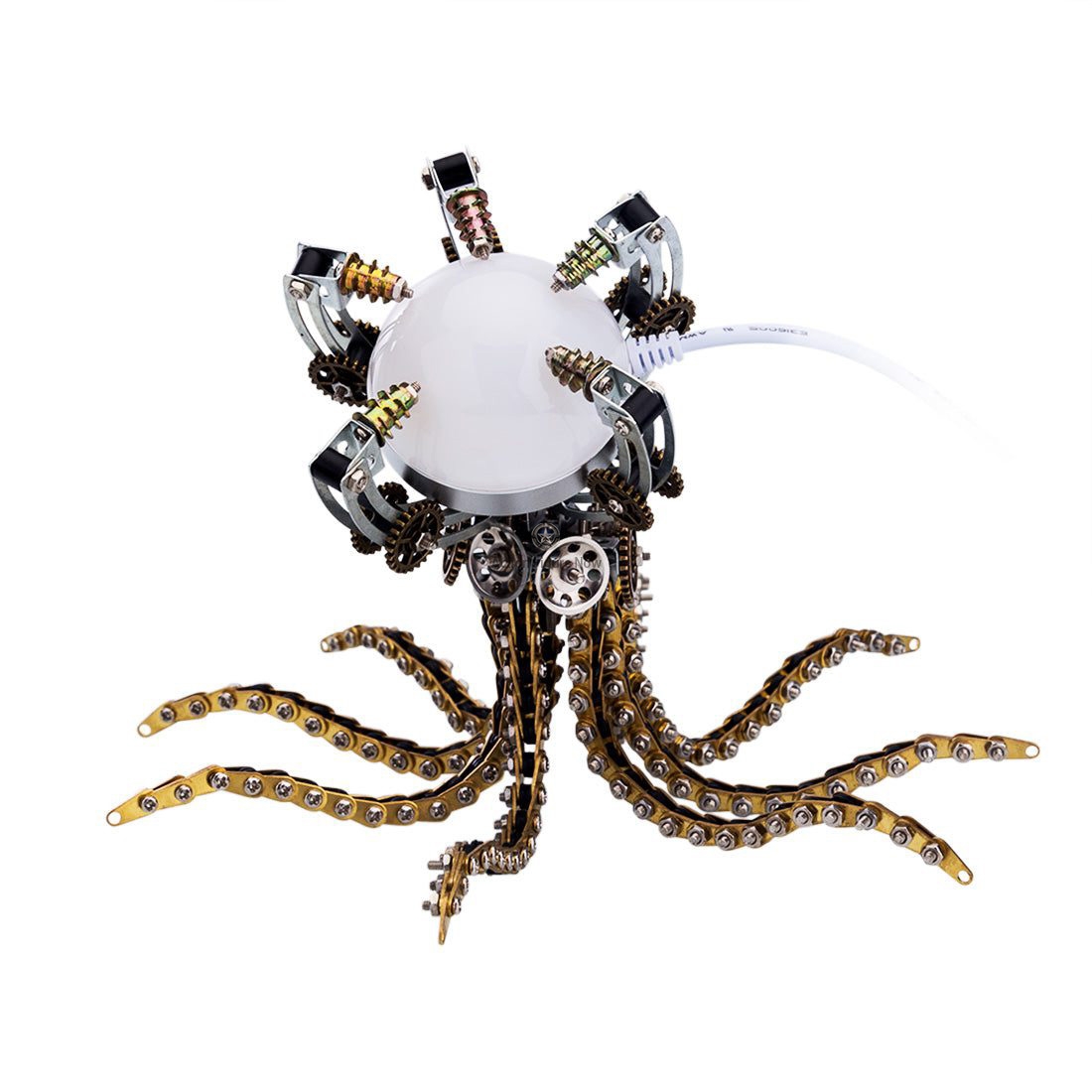 Octopus Lamp Metal Model Kits Steampunk Art DIY Deep Sea Mysterious Hunters Octopus Lamp Metal Model Kits Steampunk Art DIY Deep Sea Mysterious Hunters