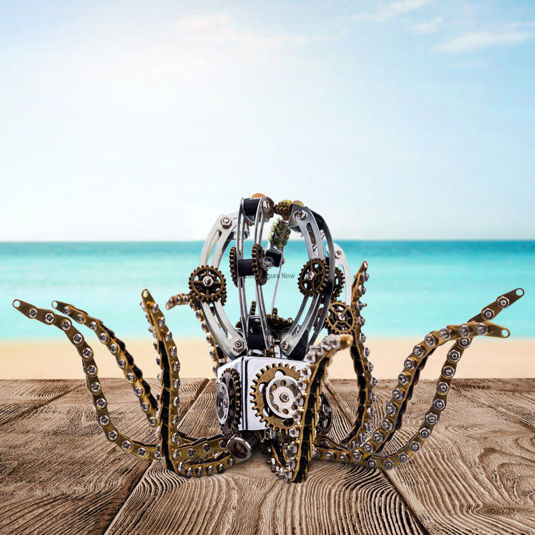 Octopus Lamp Metal Model Kits Steampunk Art DIY Deep Sea Mysterious Hunters Octopus Lamp Metal Model Kits Steampunk Art DIY Deep Sea Mysterious Hunters