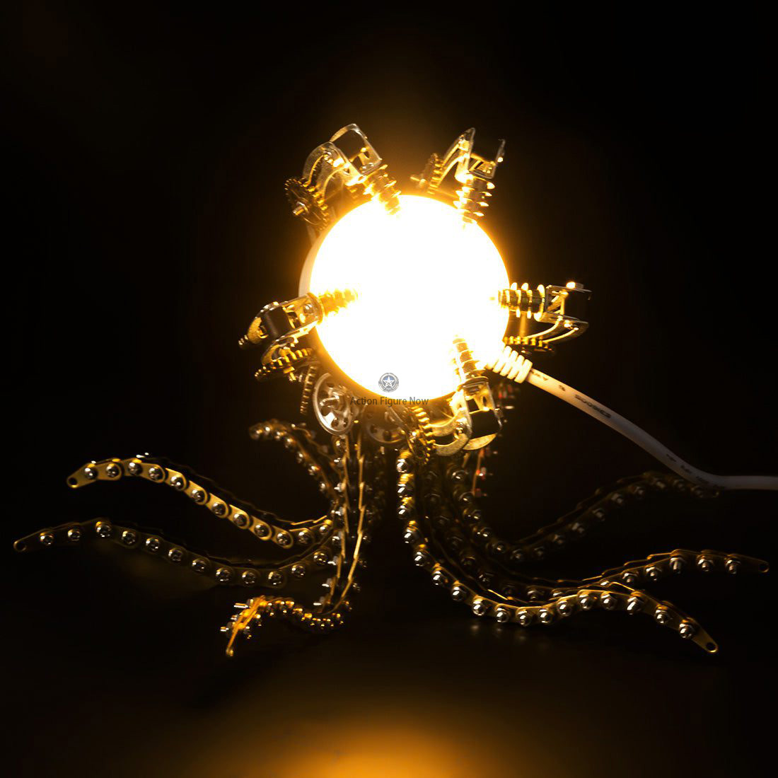 Octopus Lamp Metal Model Kits Steampunk Art DIY Deep Sea Mysterious Hunters Octopus Lamp Metal Model Kits Steampunk Art DIY Deep Sea Mysterious Hunters