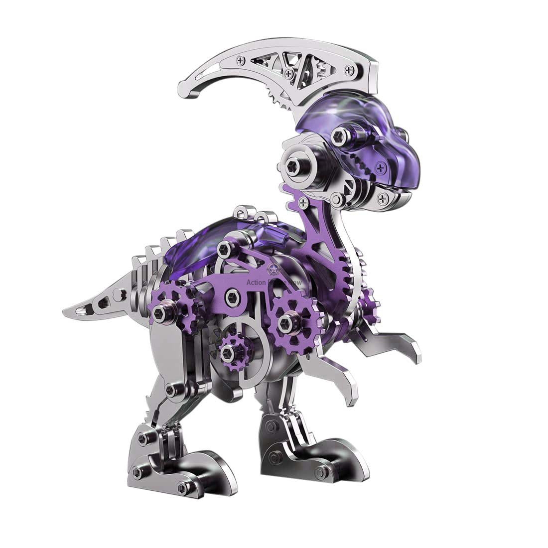 3D Metal Puzzle Parasaurolophus - DIY Assembly Dinosaur Model Toy for Kids 3D Metal Puzzle Parasaurolophus - DIY Assembly Dinosaur Model Toy for Kids