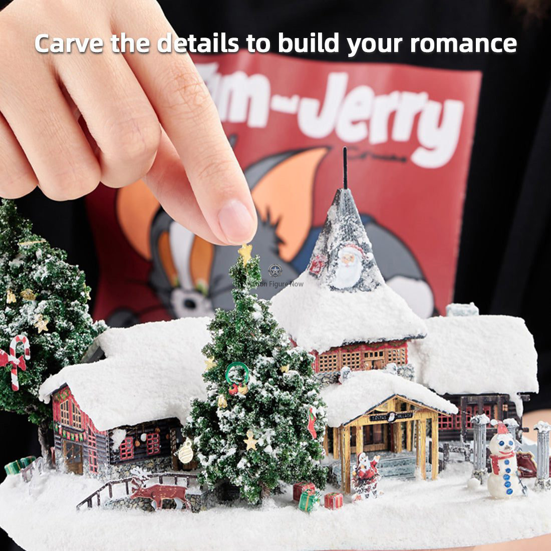 Christmas Santa Claus Village 3D Metal Puzzle Set Christmas Santa Claus Village 3D Metal Puzzle Set