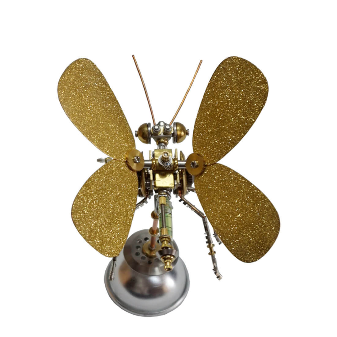 Shiny Golden Butterfly 3D Steampunk Metal Craft Kits Shiny Golden Butterfly 3D Steampunk Metal Craft Kits