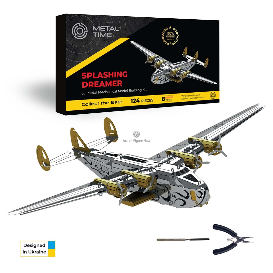 314 Airliner Model DIY Metal Puzzle Assembly Kit - Splashing Dreamer 314 Airliner Model DIY Metal Puzzle Assembly Kit - Splashing Dreamer