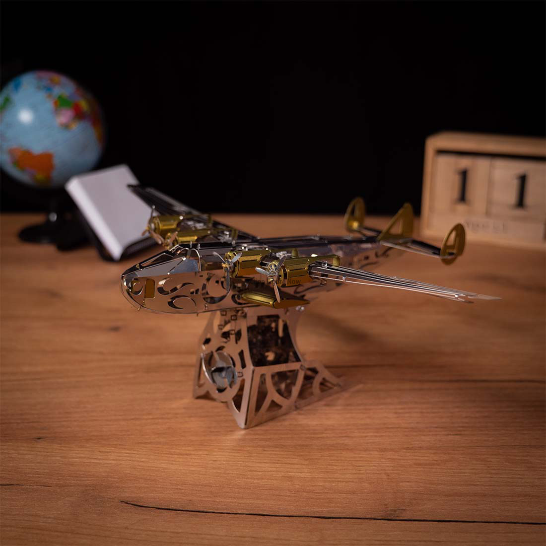 314 Airliner Model DIY Metal Puzzle Assembly Kit - Splashing Dreamer 314 Airliner Model DIY Metal Puzzle Assembly Kit - Splashing Dreamer