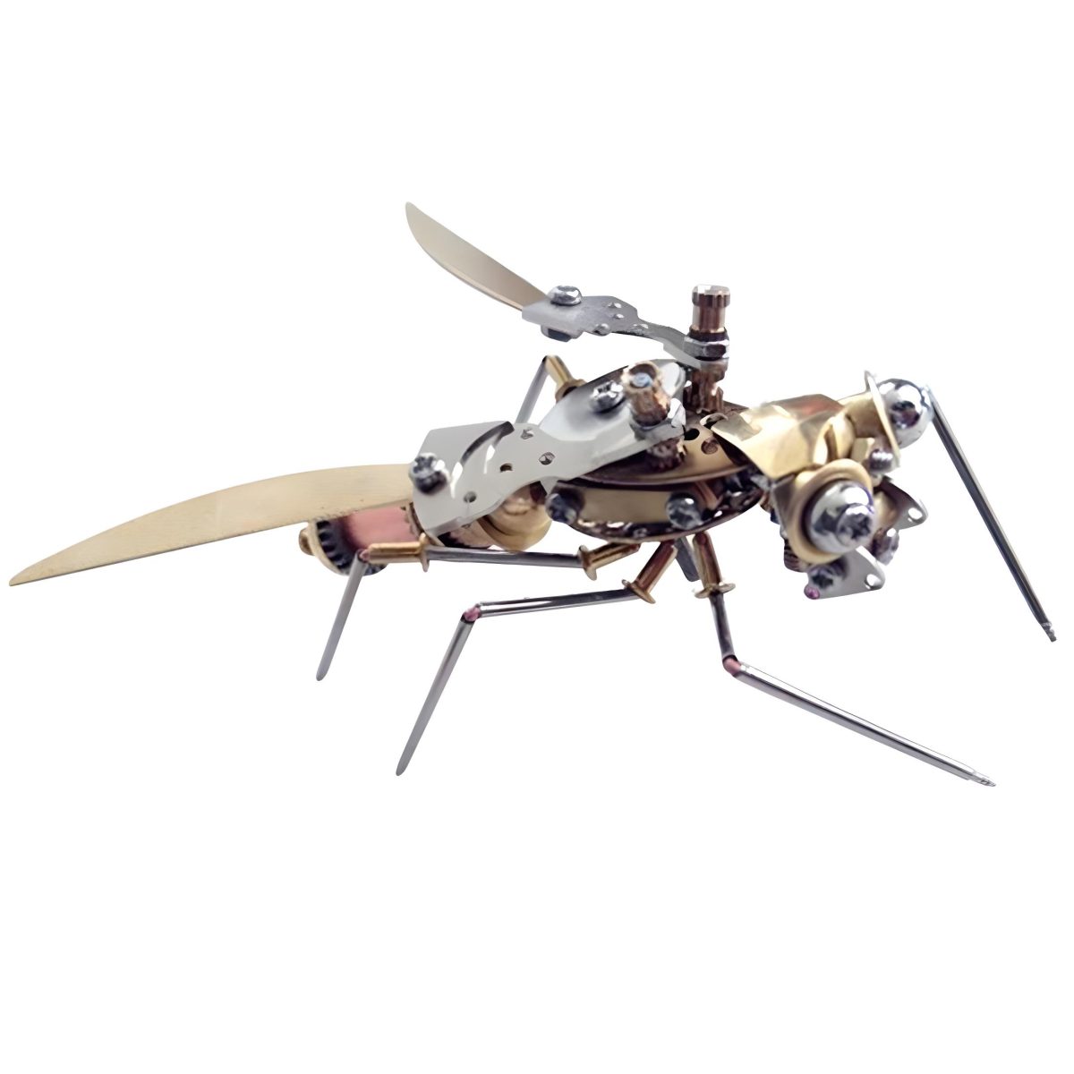 Steampunk Metal Mechanical Wasp Spider Insects Collection