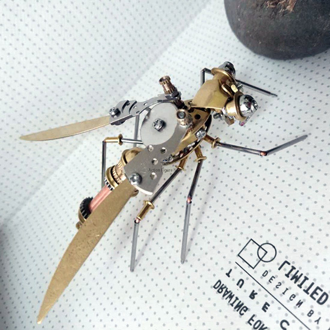 Steampunk Metal Mechanical Wasp Spider Insects Collection Steampunk Metal Mechanical Wasp Spider Insects Collection