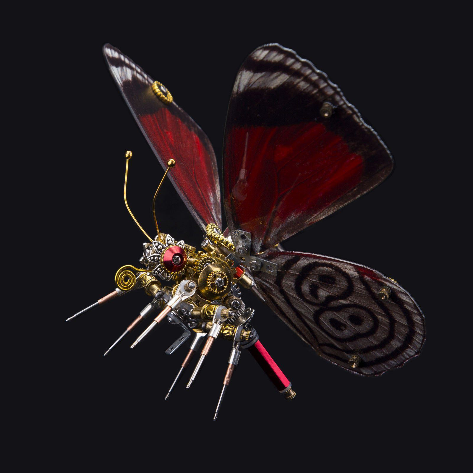 Steampunk Butterfly Diaethria Anna 3D Metal Model Kit Steampunk Butterfly Diaethria Anna 3D Metal Model Kit