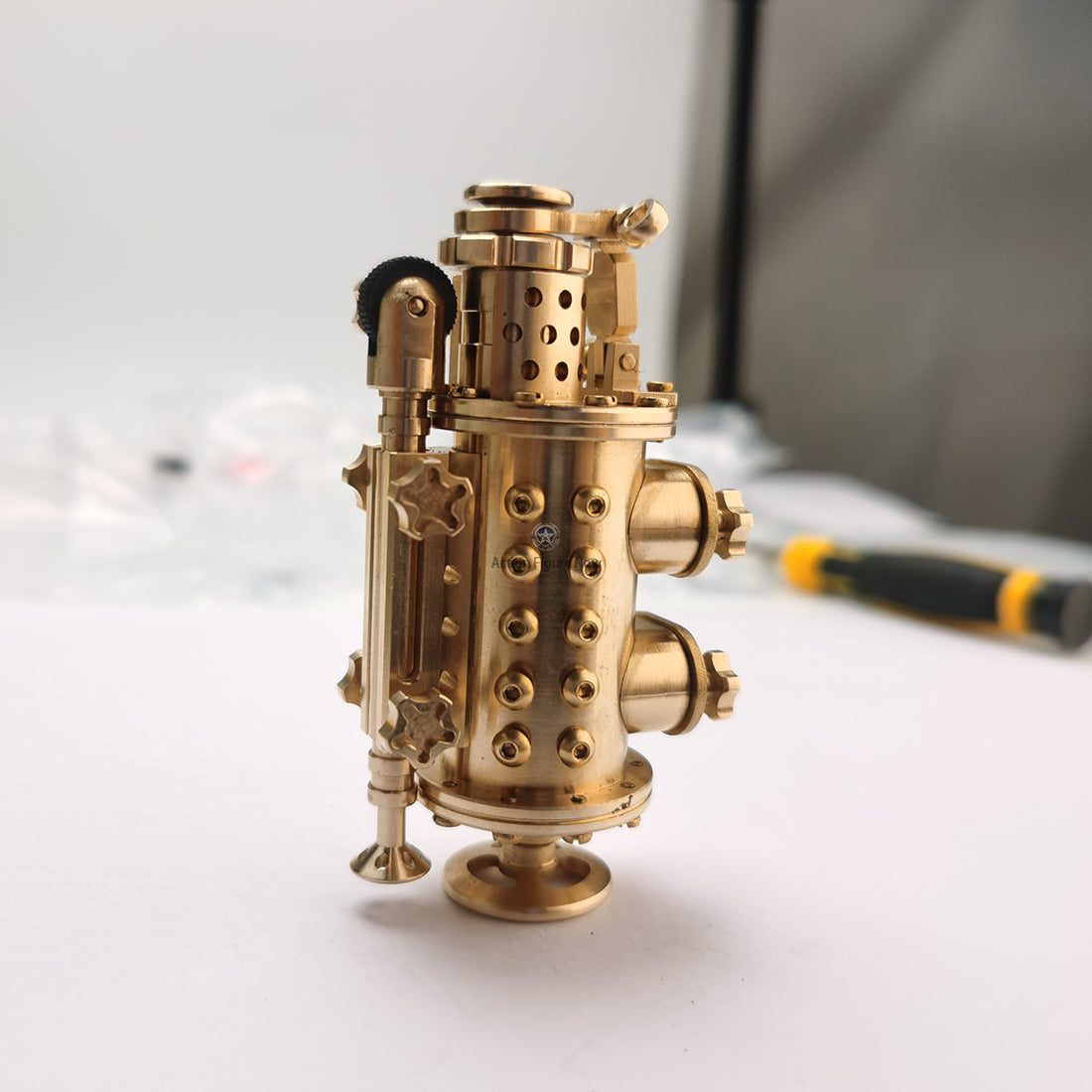 Steampunk Antique Kerosene Lighter: DIY Metal Assembly Kit Steampunk Antique Kerosene Lighter: DIY Metal Assembly Kit