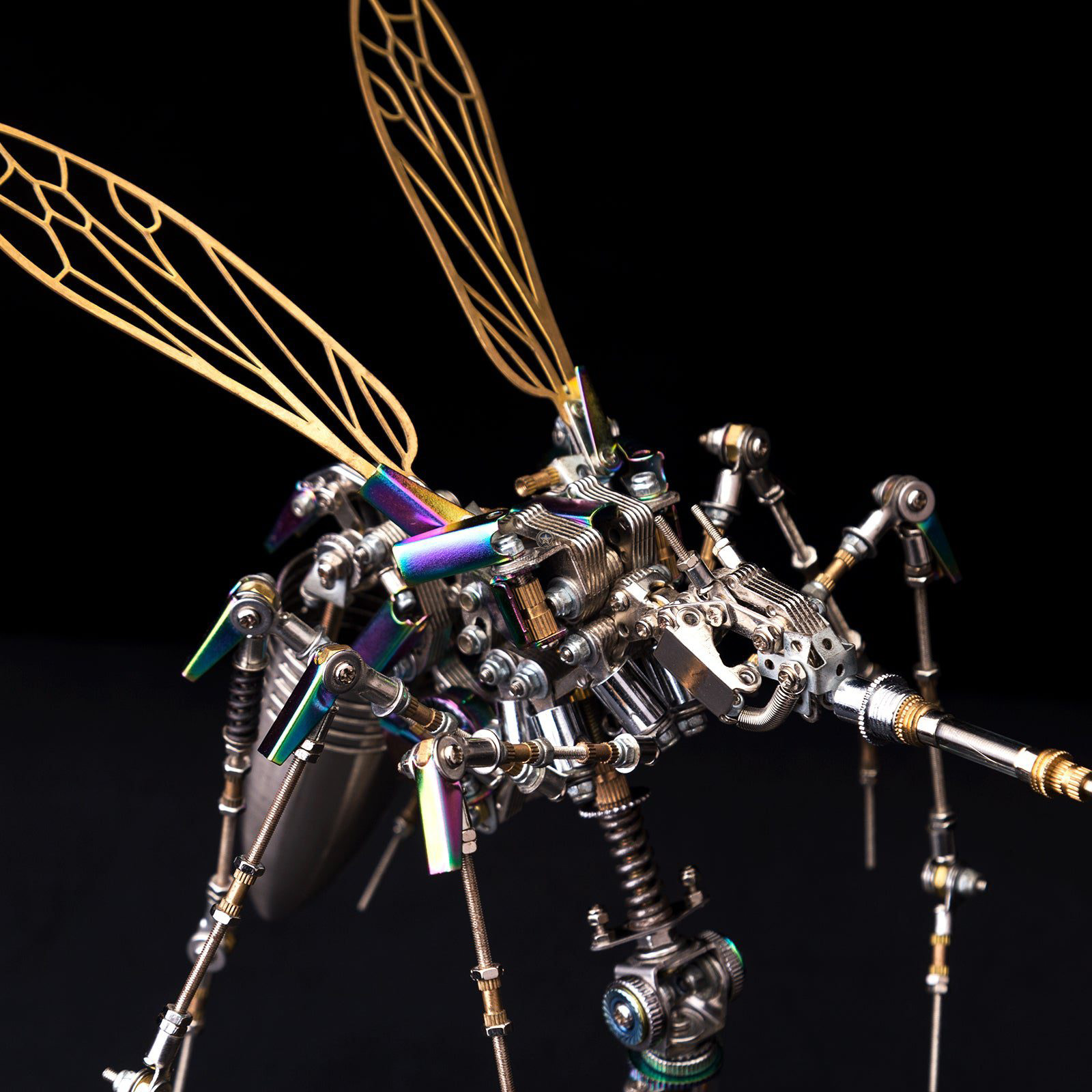 3D Steampunk Big Bloody Mosquito Insect Metal Model Kit Building Educational DIY Puzzle Brain Teaser 3D Steampunk Big Bloody Mosquito Insect Metal Model Kit Building Educational DIY Puzzle Brain Teaser