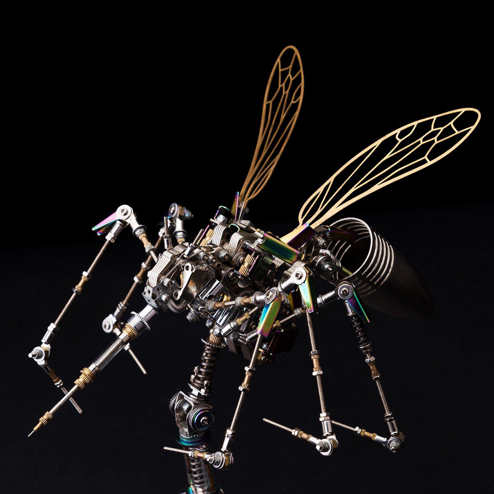 3D Steampunk Big Bloody Mosquito Insect Metal Model Kit Building Educational DIY Puzzle Brain Teaser 3D Steampunk Big Bloody Mosquito Insect Metal Model Kit Building Educational DIY Puzzle Brain Teaser