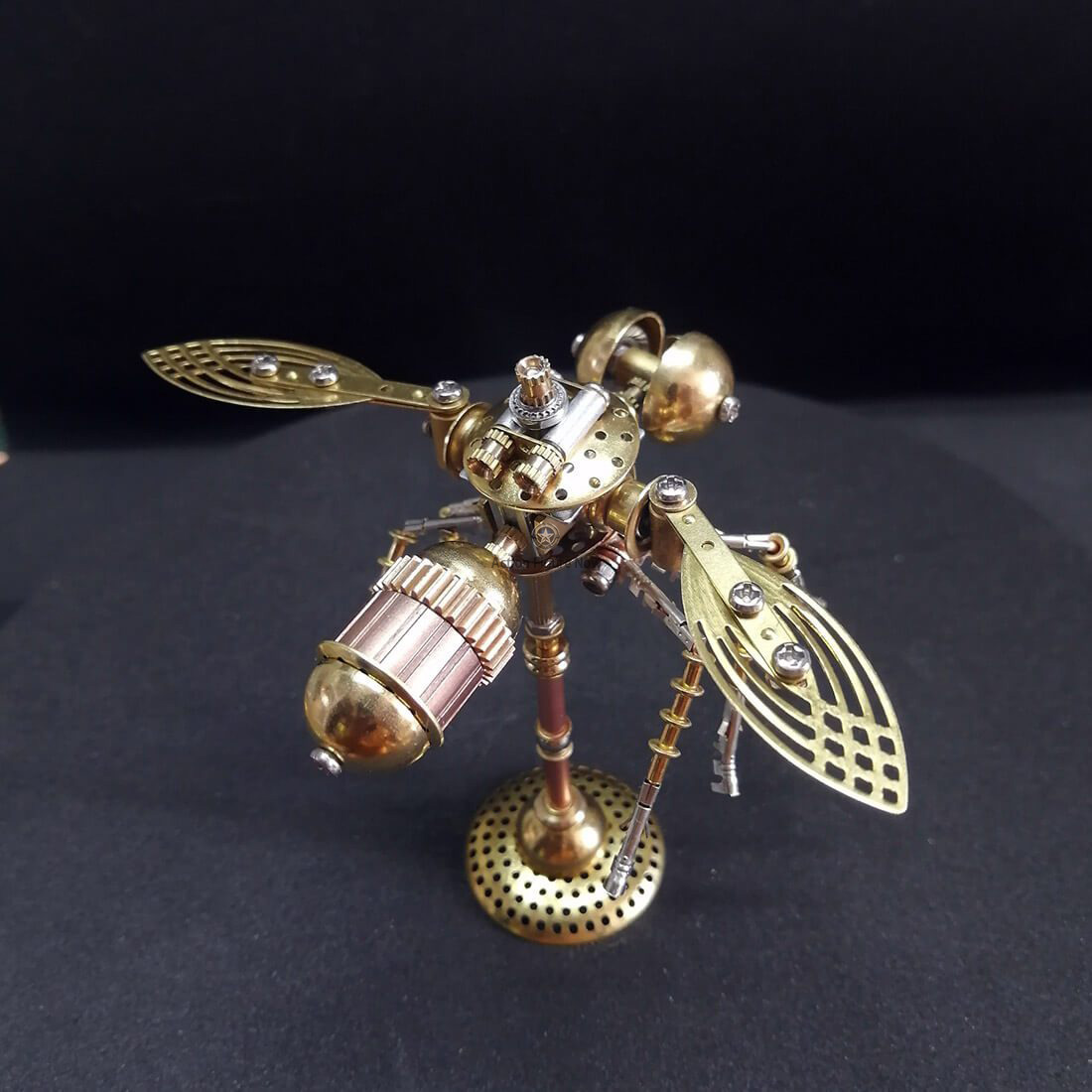 Steampunk Brass Bee and Dragonfly 3D DIY Kit Steampunk Brass Bee and Dragonfly 3D DIY Kit