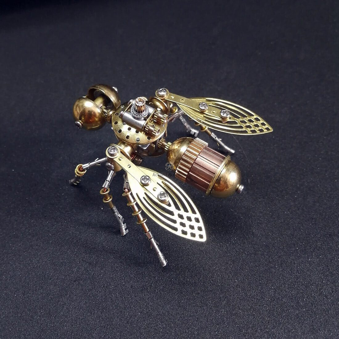 Steampunk Brass Bee and Dragonfly 3D DIY Kit Steampunk Brass Bee and Dragonfly 3D DIY Kit