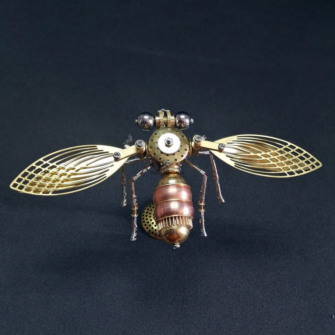 Steampunk Brass Bee and Dragonfly 3D DIY Kit Steampunk Brass Bee and Dragonfly 3D DIY Kit