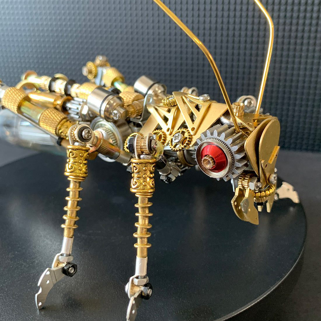 Steampunk Clockpunk Mechanical Locust Insect 3D Metal Assembly Model Kits Steampunk Clockpunk Mechanical Locust Insect 3D Metal Assembly Model Kits