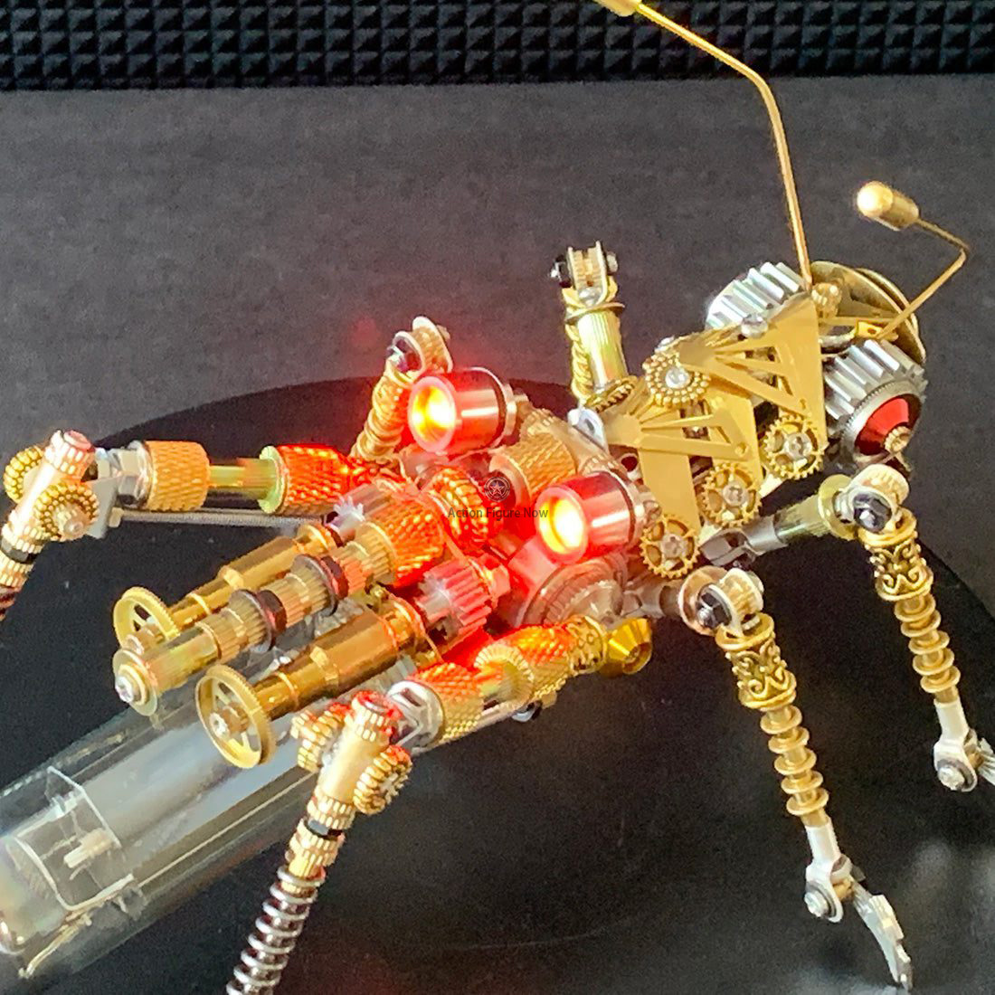 Quebra-Cabeça Metal Steampunk Inseto - Modelo 3D Mosquito, 100 Peças, Projeto DIY