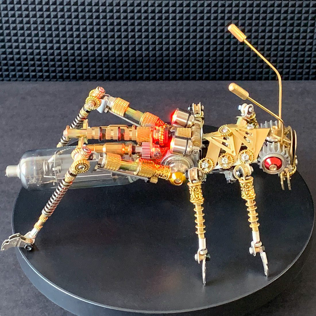 Steampunk Clockpunk Mechanical Locust Insect 3D Metal Assembly Model Kits Steampunk Clockpunk Mechanical Locust Insect 3D Metal Assembly Model Kits