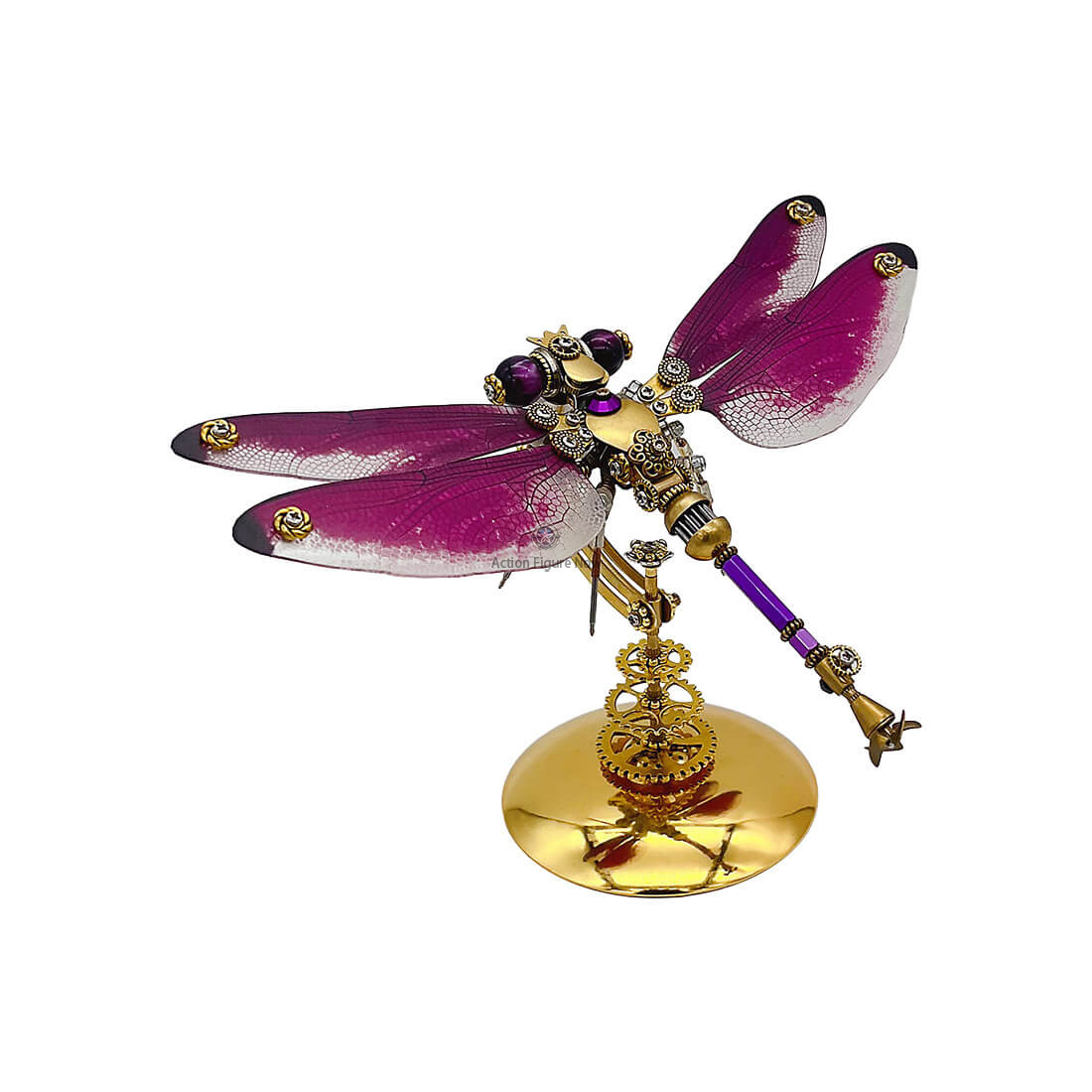 Steampunk Elegant Dragonfly 3D Mechanical Insect DIY Assembly Model (200+ Pieces) Steampunk Elegant Dragonfly 3D Mechanical Insect DIY Assembly Model (200+ Pieces)