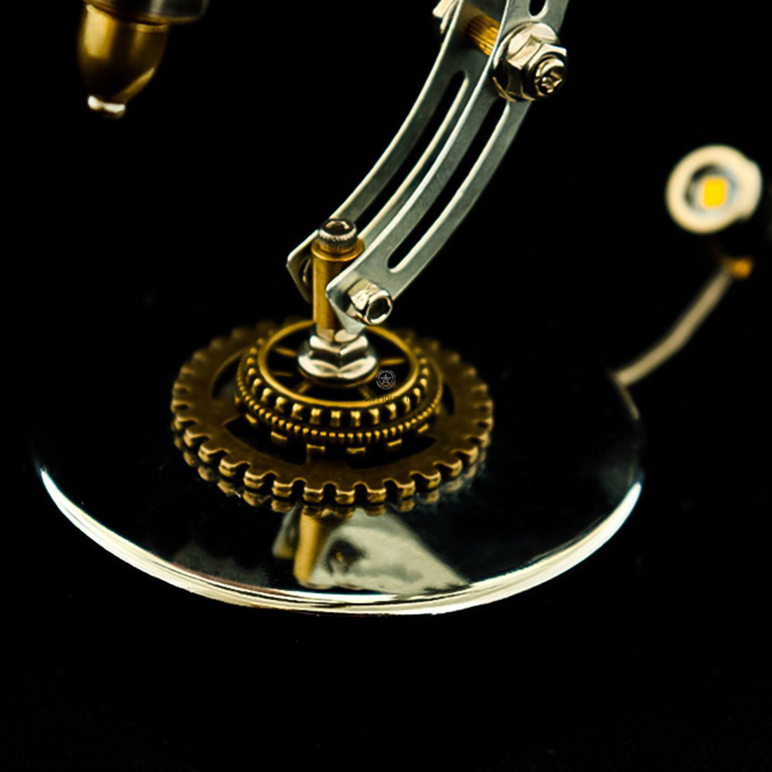 Steampunk Metal Brass Wasp Bug: Luminous Handcrafted Assembly Model Steampunk Metal Brass Wasp Bug: Luminous Handcrafted Assembly Model