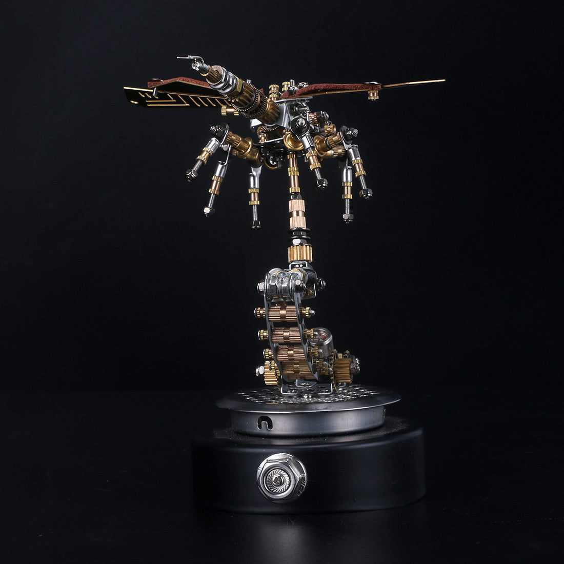 Steampunk Metal Fire Fly Insect Bugs Puzzle DIY Model Kit with Display Base Steampunk Metal Fire Fly Insect Bugs Puzzle DIY Model Kit with Display Base