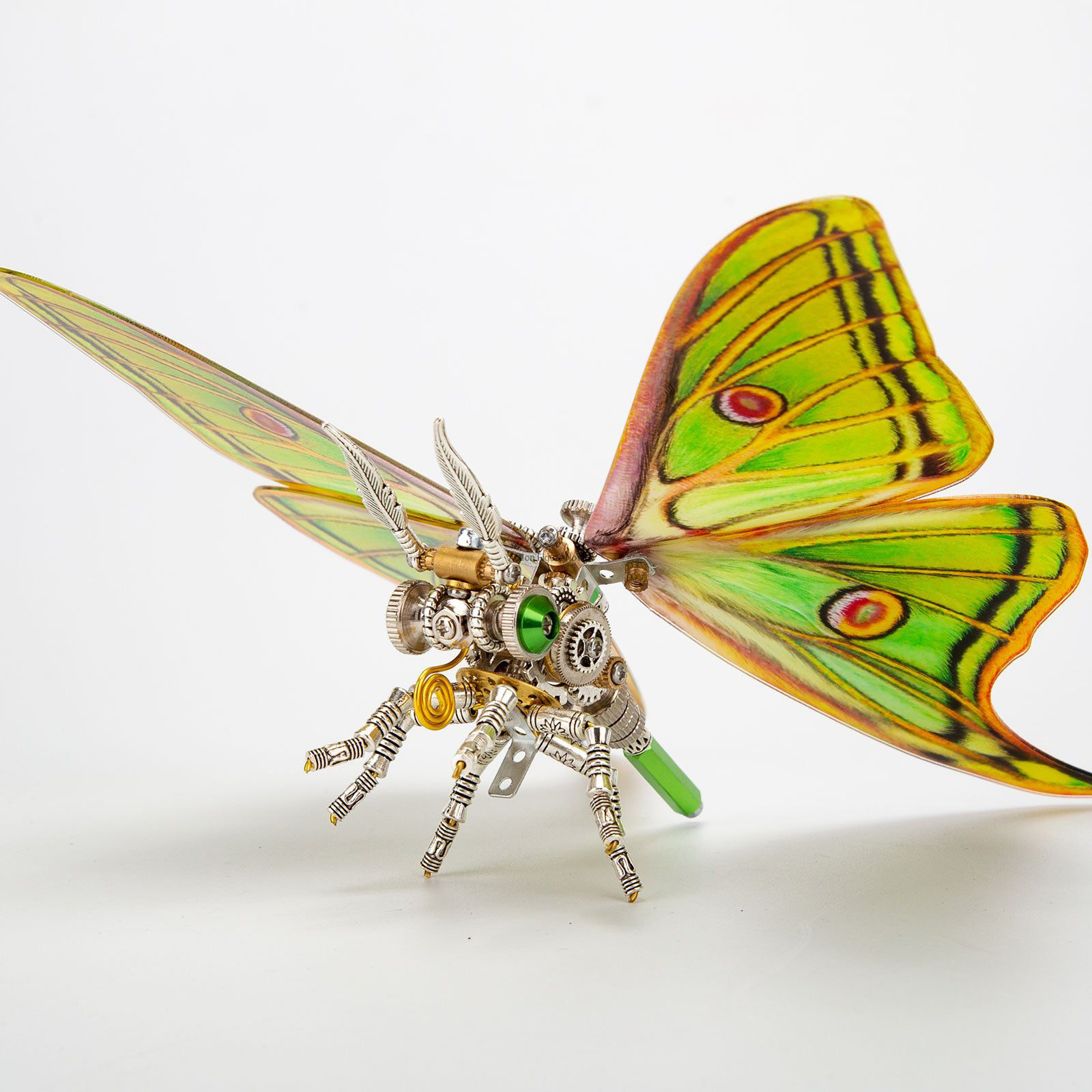 Steampunk Metal Spanish Moon Moth 3D Puzzle Kit Steampunk Metal Spanish Moon Moth 3D Puzzle Kit