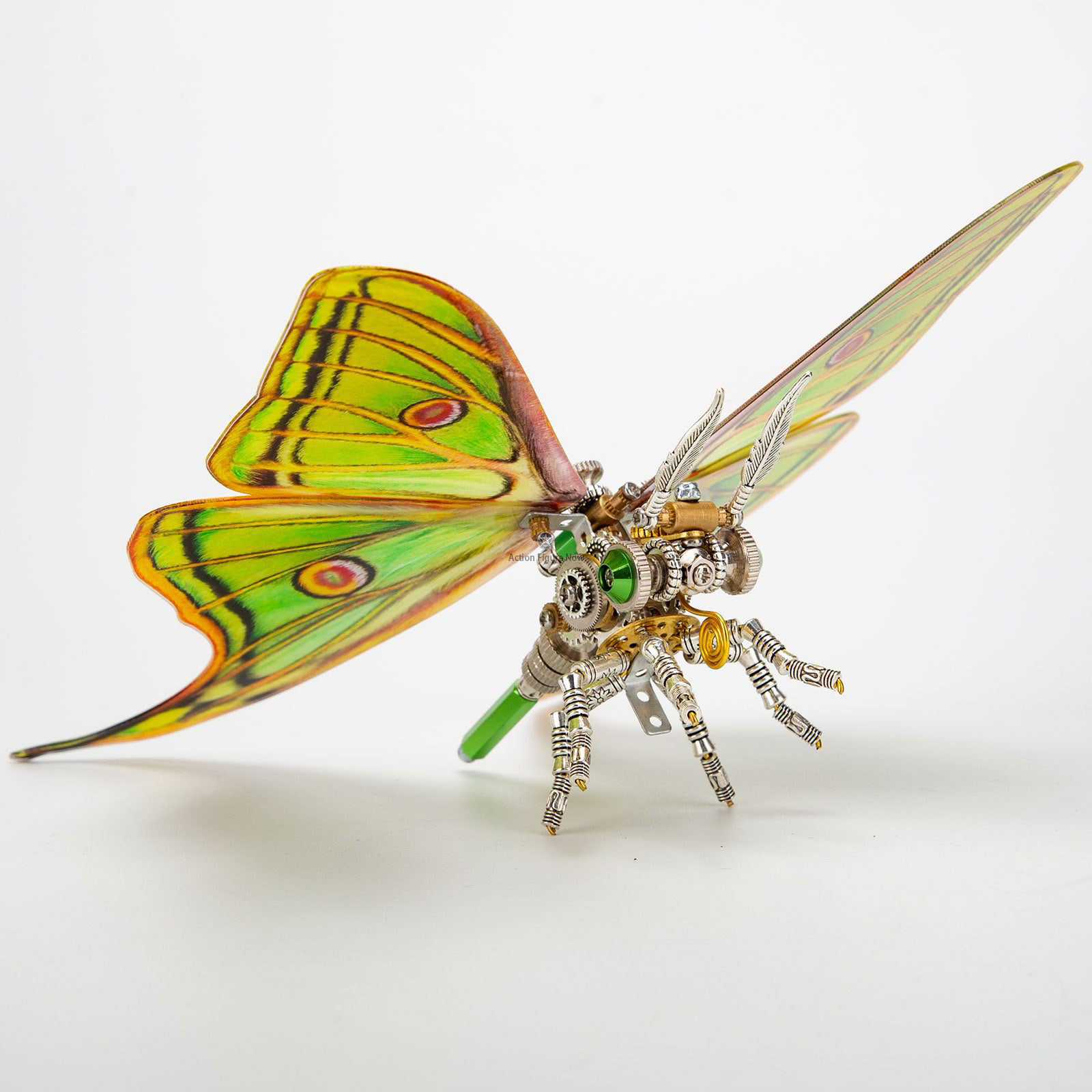 Steampunk Metal Spanish Moon Moth 3D Puzzle Kit Steampunk Metal Spanish Moon Moth 3D Puzzle Kit